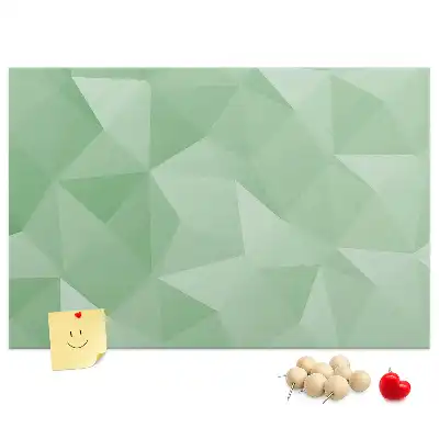 Kurk prikbord Driehoekig patroon abstractie