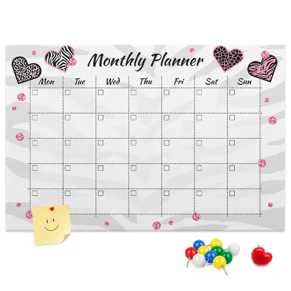 Kurk prikbord Maandplanner Mode