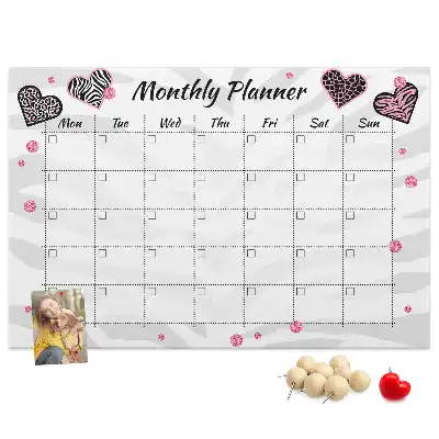 Kurk prikbord Maandplanner Mode