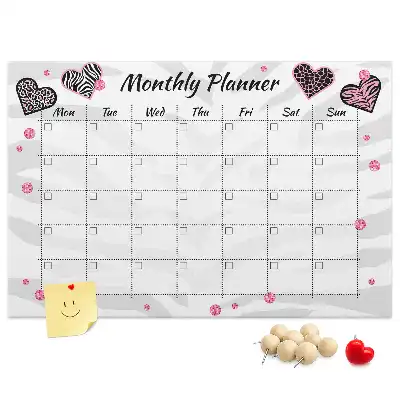Kurk prikbord Maandplanner Mode