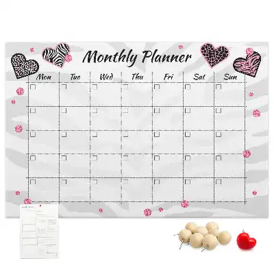 Kurk prikbord Maandplanner Mode