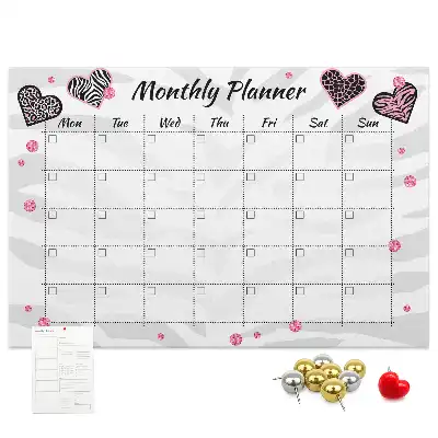 Kurk prikbord Maandplanner Mode