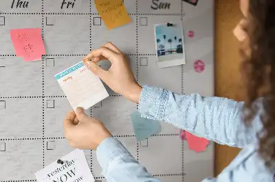 Kurk prikbord Maandplanner Mode