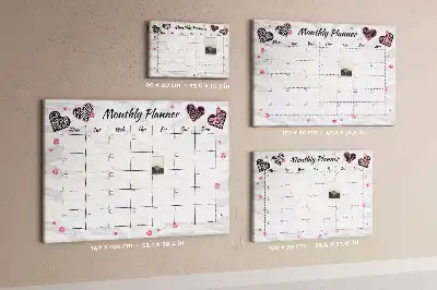 Kurk prikbord Maandplanner Mode