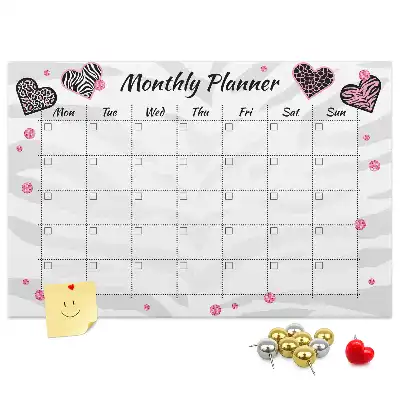 Kurk prikbord Maandplanner Mode