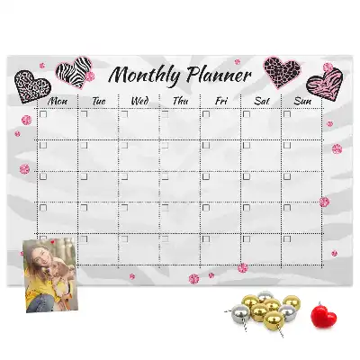 Kurk prikbord Maandplanner Mode
