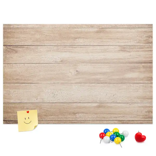 Kurk prikbord Houten textuur