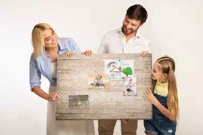 Kurk prikbord Houten textuur