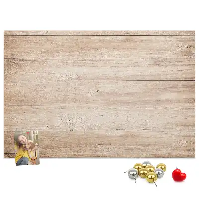 Kurk prikbord Houten textuur