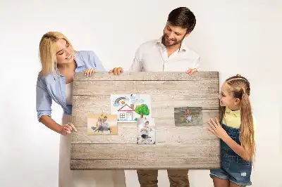 Kurk prikbord Houten textuur