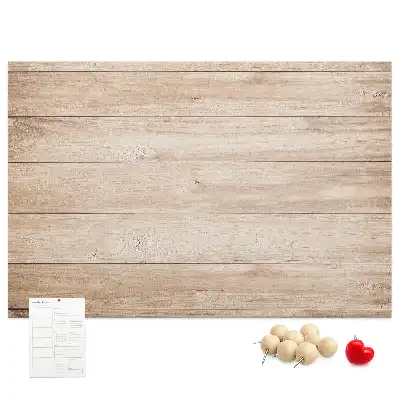 Kurk prikbord Houten textuur
