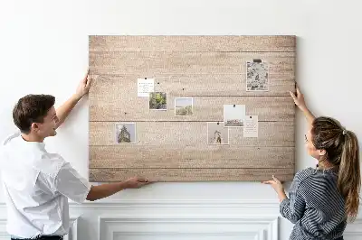 Kurk prikbord Houten textuur