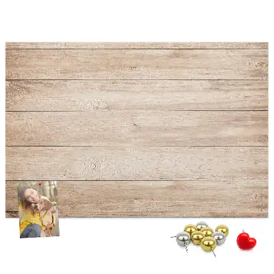 Kurk prikbord Houten textuur