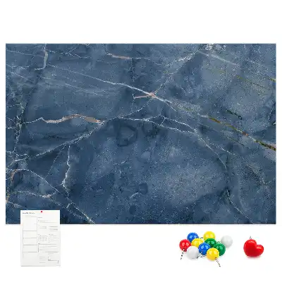 Kurk prikbord Stijlvolle marmertextuur