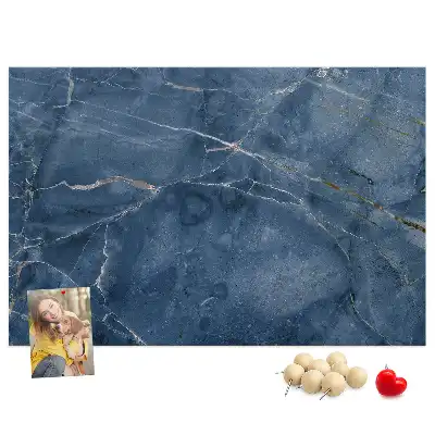 Kurk prikbord Stijlvolle marmertextuur