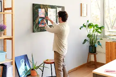Memobord van kurk Bladeren jungle