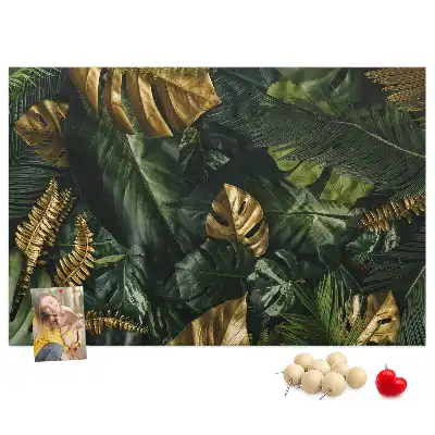 Memobord van kurk Bladeren jungle