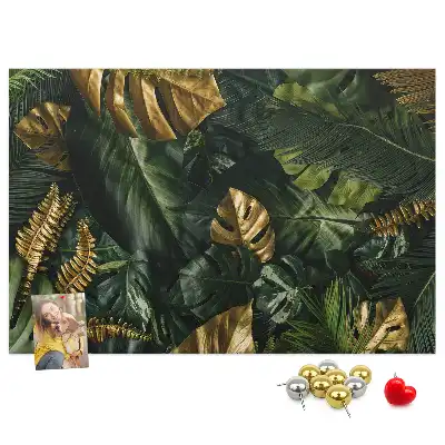 Memobord van kurk Bladeren jungle