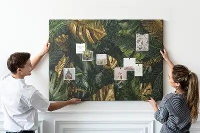 Memobord van kurk Bladeren jungle