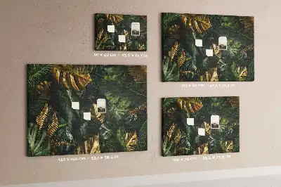 Memobord van kurk Bladeren jungle