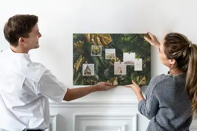 Memobord van kurk Bladeren jungle