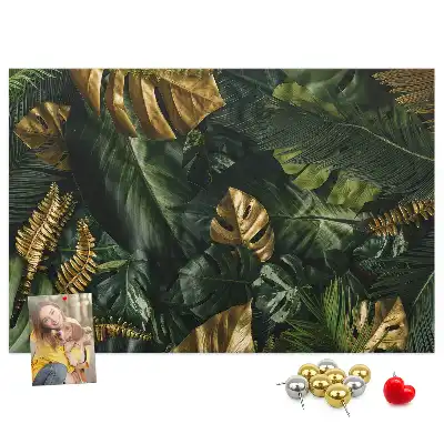 Memobord van kurk Bladeren jungle