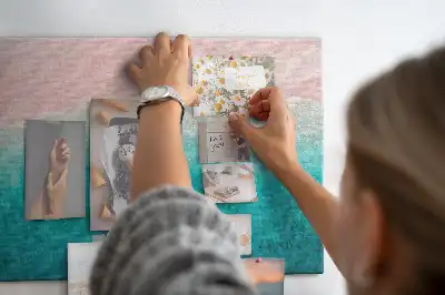 Memobord van kurk Exotische strandkust