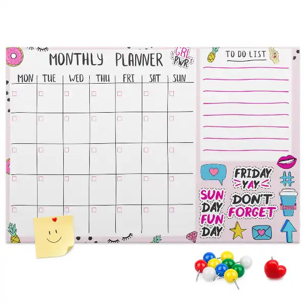Kurk prikbord Dertigdaagse organizer