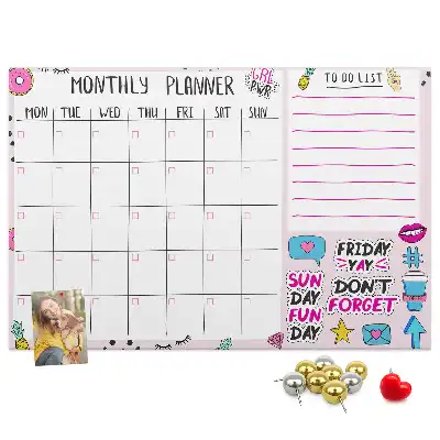 Kurk prikbord Dertigdaagse organizer