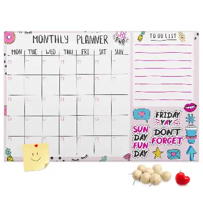 Kurk prikbord Dertigdaagse organizer