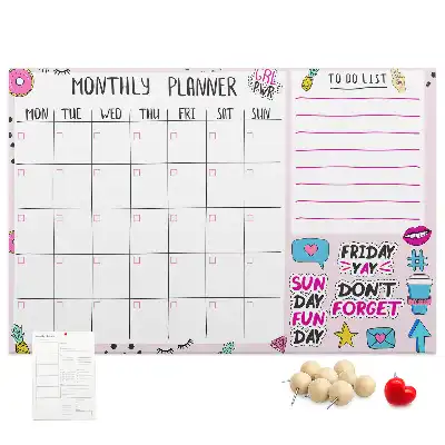 Kurk prikbord Dertigdaagse organizer