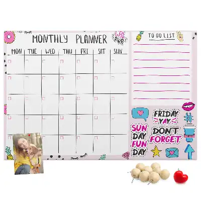 Kurk prikbord Dertigdaagse organizer