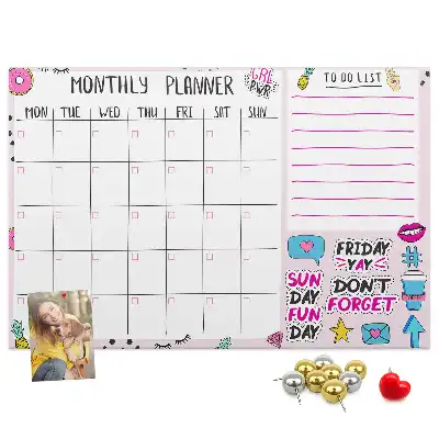 Kurk prikbord Dertigdaagse organizer