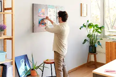 Memobord van kurk Abstract schilderij
