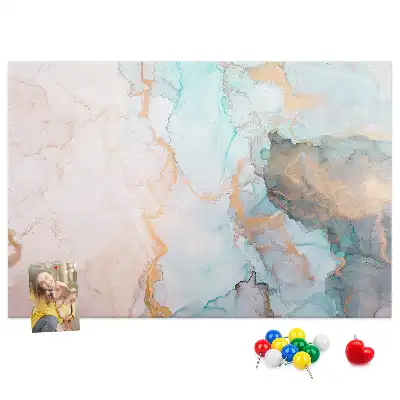 Memobord van kurk Abstract schilderij