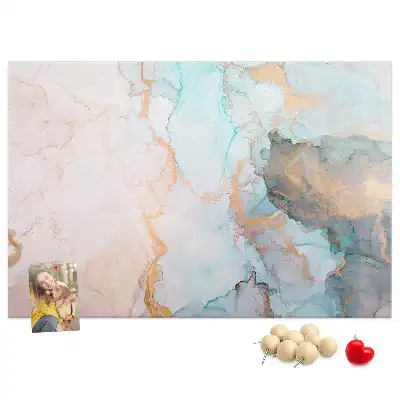 Memobord van kurk Abstract schilderij