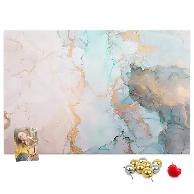 Memobord van kurk Abstract schilderij