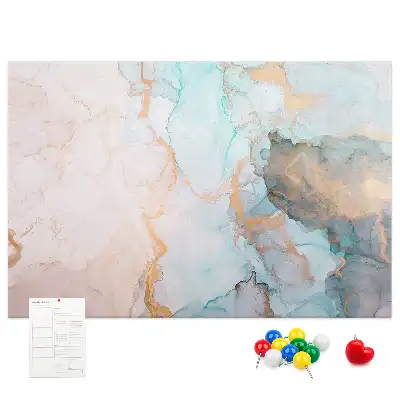 Memobord van kurk Abstract schilderij