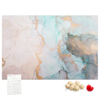 Memobord van kurk Abstract schilderij