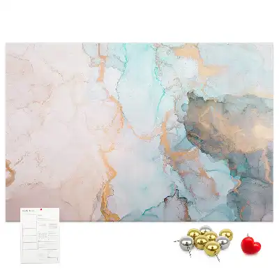 Memobord van kurk Abstract schilderij