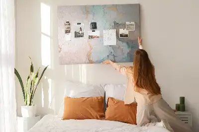 Memobord van kurk Abstract schilderij