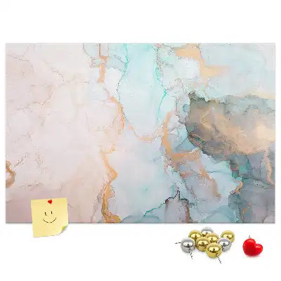 Memobord van kurk Abstract schilderij