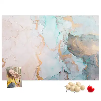Memobord van kurk Abstract schilderij