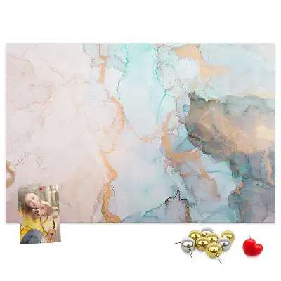 Memobord van kurk Abstract schilderij