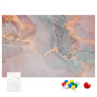 Kurk prikbord Elegante marmerstructuur
