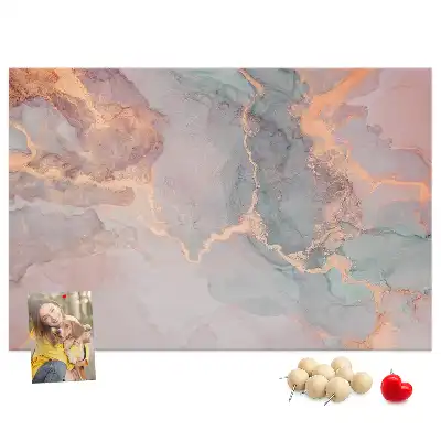 Kurk prikbord Elegante marmerstructuur