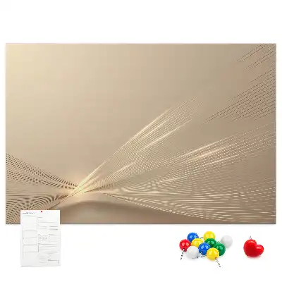Memobord van kurk Abstract licht