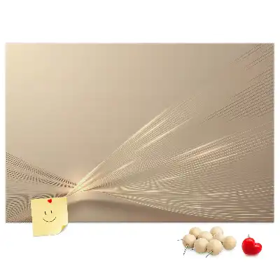 Memobord van kurk Abstract licht