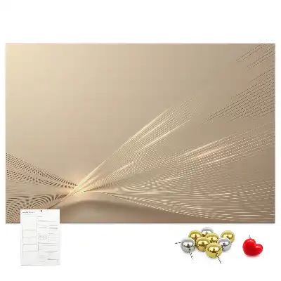 Memobord van kurk Abstract licht