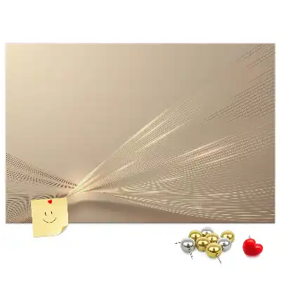 Memobord van kurk Abstract licht